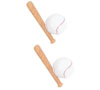 TOYANDONA 2 Juegos Bate de Béisbol Inflable con Pelota para Fiesta y Animación Juguete Portátil para Actividades y Celebraciones