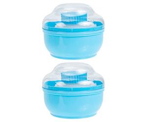 TOYANDONA 2 Juegos Caja De Soplo De Polvo Soplo De Maquillaje En Polvo Caja De Polvos Para Cuerpos Sueltos Botella De Talco Para Bebé Páginas Recién Nacido Polvos De Talco Sedoso