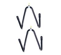 TOYANDONA 2 Juegos Colgador De Patineta Colgadores De Pared De Guitarra Junta Techo Soporte De Guitarra De Pared Ganchos De Almacenamiento Para Playa Gancho Para Colgar Abdominales Black