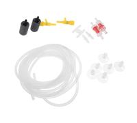 TOYANDONA 2 Juegos Kit de Accesorios para Bombas de Oxígeno de Acuario Manguera de Plástico, Válvula de Retención y Ventosas, Fácil Instalación y Funcionamiento Silencioso para Peceras