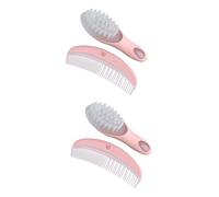 TOYANDONA 2 Juegos peine masaje broma cepillo y peine pelo suave para bebé cepillar cepillo pelo peine infantil peine para bebe chico cepillo para el pelo cepillo suave cuna niño