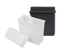 TOYANDONA 2 Juegos Portaobjetos de Tinción Soporte y Recipiente de Polipropileno, Caja de Recuperación, para Observación Microscópica y Medicina en Laboratorio