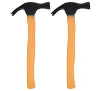 TOYANDONA 2 Martillos de Goma de Juguete - 28,5 Cm. Martillo Ligero, Suave Y Flexible, Ideal para Bromas en Halloween, Disfraces, Cosplay Y Fiestas de Cumpleaños.
