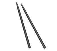 TOYANDONA 2 Pares Baqueta De Nano Material Baquetas Metalicas Baquetas De Jazz Baquetas Practicas Baquetas De Aire Inalámbricas Black Metal Niños 5a Aleación De Aluminio Sólido Herramienta