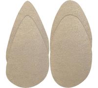 TOYANDONA 2 Pares Cojines para Zapatos de Tacones Altos, Almohadillas Antideslizantes para Zapatos, Gel de Resina y Tendón Natural, Amortiguación de Sonido, Protección de Suela, Punta