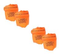TOYANDONA 2 Pares Flotadores Hinchables para Brazos Adultos de Manguitos de Natación Inflables con Doble Cámara Material PVC Seguro y Duradero para Aprender Nadar Piscina