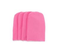 TOYANDONA 2 Pares Guantes de Cera de Parafina para Manos, Térmicos Rosas | Fibra de Poliéster y Algodón, Mejor Retención del Calor, para Spa en Casa Parafina