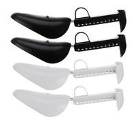 TOYANDONA 2 Pares Moldeador de Zapatos Ajustable para Hombre Material Pp y Metal, Fácil de Usar y Portátil, Adecuado para Expandir y Ensanchar Calzado en Casa