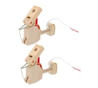TOYANDONA 2 Piezas Accesorios De Acción Para Piano De Madera Prácticas Para Piano Vertical Punta De Martillo De Reparación De Teclados Para Uso Taller
