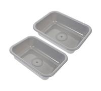 TOYANDONA 2 Piezas Accesorios de Fregadero de Cocina para Juguete de Simulación de Cocina para Niñas para rol y Desarrollo de Habilidades Sociales