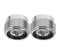 TOYANDONA 2 Piezas Adaptador DIN para Buceo, Inserto para Válvula de Tanque | Cobre Plateado, Uso en Inmersión y Entrenamiento, para Operarios y Profesionales del Buceo