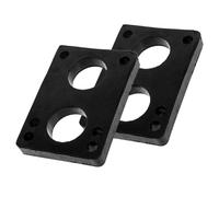 TOYANDONA 2 Piezas Almohadillas Elevadoras para Skateboard de de Damping PU Amortiguadores de Vibraciones para Skateboard y Accesorios de Alta Durabilidad