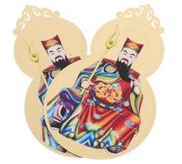 TOYANDONA 2 Piezas Amulet Card de Protección Año Serpiente Taisui de Cobre para Feng Shui Decoración Hogar y Regalos para Viajeros