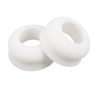 TOYANDONA 2 Piezas Anillo Ajustador para Empuñadura de Bate de Béisbol y Sóftbol de Silicona Superficie Texturizada Antideslizante para Mantener el Equilibrio en Juegos Intensos