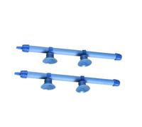 TOYANDONA 2 Piezas Barra de Burbujas para Acuario Azul Difusor Oxígeno para Peceras y Estanques Hidropónicos Instalación Fácil y Ahorro Energético
