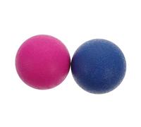 TOYANDONA 2 Piezas Bolas de Masaje para Física y Yoga Masaje para de Estrés y Color Rosa y Azul para Ejercicio y Rehabilitación