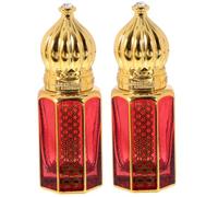 TOYANDONA 2 Piezas Botella de Perfume de Viaje Recambio 6ml de Vidrio