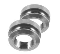 TOYANDONA 2 Piezas Botón de Clavija de Extremo para Guitarra Acústica Tapa de Pasador de Correa Adaptador de Correa de Cuerda de Guitarra Conector de Clavija de Extremo Incluye Botón