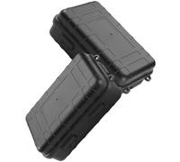 TOYANDONA 2 Piezas Caja de Almacenamiento para Supervivencia Resistente y Sellada y Prueba de Golpes de Unidades para Exteriores Contenedor Duradero para Camping y Actividades al Aire