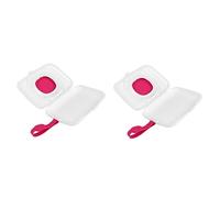 TOYANDONA 2 Piezas Caja De Toallitas Húmedas Para La Boca y Las Manos Del Bebé Saliente Caja Portátil De Toallitas Húmedas Bolsa De Toallitas Húmedas Exterior Viajar Calentador