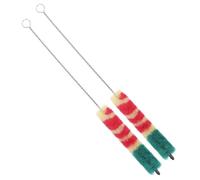 TOYANDONA 2 piezas Cepillos de Limpieza para Piccolo y Flauta de Cerdas Suaves y Reutilizables Accesorios para Mantenimiento de Instrumentos de Viento Kit Práctico para Limpieza Detallada