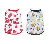 TOYANDONA 2 Piezas Chaleco Cachorro Ups Mantener Chaleco Refrigerante para Perros Camisa De Perro De Enfriamiento Tela Perro Fresco Chaleco Camisas De Perro Mascota Criar Frío Poliéster
