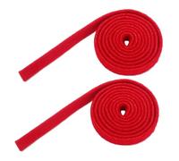 TOYANDONA 2 piezas Cinta de Afinación de Piano de Fieltro de Lana Roja de Tiras para Temperamento Accesorios Profesionales para Mantenimiento y Reparación de Pianos y Guzheng