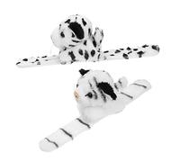 TOYANDONA 2 Piezas círculo de papá pulsera para pulsera juguetes hallowen fato halloween todos pulsarán juguetes bandas de bofetadas para banda de palmaditas Metal