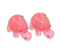 TOYANDONA 2 Piezas Colgante De Peluche Accesorios Hechizas Llave Fiesta para Diminuto Relleno Mini Pequeño Chicas Miniatura Dibujos Animados Suave Decoración Felpa Rosa