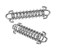 TOYANDONA 2 Piezas Correa para Perros con Amortiguador Inoxidable Resistente para Entrenamiento y Sujeción de Soporte Exteriores y Camping