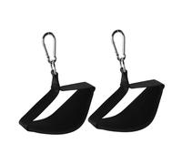 TOYANDONA 2 Piezas Correas de Entrenamiento para Abdominales y Elevación de Piernas con Soporte de Brazo para Barra de Dominadas Accesorio Portátil para Ejercicios Colgantes Casa y Gimnasio