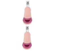 TOYANDONA 2 Piezas Cortador De Uñas Seguro Para Bebés Cortador De Uñas Con Lupa Cortaúñas Para Bebés Kit De Uñas Para Bebés Kit De Cuidado De Uñas Cortaúñas Infantil Cortauñas Cosmético Niño