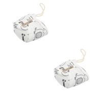 TOYANDONA 2 Piezas Cubre Biberones Anti Caída Calienta Biberones Tapas De Botellas para Doctor Brown Biberones Cubrebotellas Universales Agua Vidrio Funda De Silicona Algodón Viajar