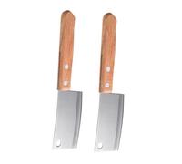 TOYANDONA 2 piezas Cuchillos Mini Versátiles de Acero Inoxidable para Mantequilla Queso y Pan Diseño Compacto y Ligero Cuchillos Prácticos para Uso Cocina