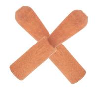 TOYANDONA 2 Piezas Cuenco De Meditación Mazo De Madera Para Cuencos Cantores Unidades De Palos Para Hacer Sonar Instrumento Musical Para Yoga y Meditación