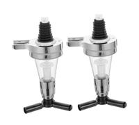 TOYANDONA 2 Piezas Dispensador de Bebidas Alcohólicas Montado Pared con Dosificador para Botellas de Unidades para Barras y Fiestas Diseño Luminoso y Ahorro de Espacio