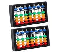 TOYANDONA 2 Piezas Educativo para Matemático Portátil Herramienta Escolar Cálculo Mental Desarrollo Habilidades Infantiles