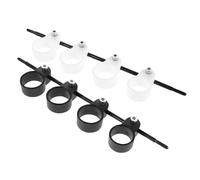 TOYANDONA 2 Piezas Entrenador de Dedos para Guitarra Ajustable Negro y Expansor Portátil para Fortalecer Manos y Mejorar Acordes Accesorio para Principiantes y Músicos Piano