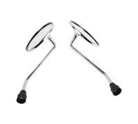 TOYANDONA 2 Piezas Espejos Retrovisores para Bicicleta y Motocicleta Diseño Redondo Material Resistente para Ciclismo Urbano Seguro