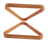 TOYANDONA 2 Piezas Estante para Bolas de Billar de Madera Juego de Rack Elegante y Práctico para Mesa de Billar Soporte Ecológico y Transportable Accesorio para Salas