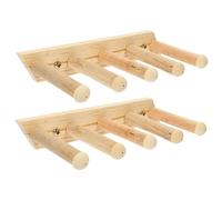 TOYANDONA 2 Piezas Estanterías para Gatos de Pared con Escalera de Peldaños Mueble para Interior Accesorio Multifuncional para y Rascador Diseño Antideslizante para Mascotas Saludables de