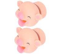 TOYANDONA 2 Piezas Extensor De Grifo Tapa Del Grifo Tapa De Caño Para Bañera Tapa Grifo Bañera Bebe Divertidos Chorros De Agua Lavabo Bañera Para Bebe Gel De Sílice Niño Extensión Animal