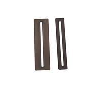 TOYANDONA 2 Piezas Herramientas De Pulido De Alambre Para Trastes Protectores De Diapasón Para Guitarra Protectores De Trastes Negros Uso Talleres De Música Flexibles