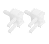 TOYANDONA 2 Piezas Kit de Reparación Varilla de Control para Persianas Verticales de Plástico Blanco Fácil de Reemplazar para Oficinas y Hogares