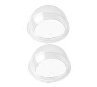 TOYANDONA 2 Piezas Maceteros Colgantes de Pared de Acrílico Transparente de Pecera Decorativa Multifuncional para Plantas y Flores Recipiente Resistente para Doméstico y Oficina