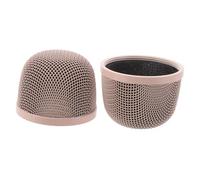 TOYANDONA 2 Piezas Malla Metálica para Micrófono Protectora de Rejilla Accesorio Compatible para Estudio y Escenario Reducción de Ruido de Viento y Sonidos Duradera