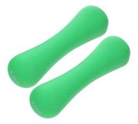 TOYANDONA 2 piezas Mancuernas de Plástico para Pesas de Mano para Ejercicio Infantil Herramienta de Acondicionamiento Físico de Coordinación y Flexibilidad para Actividades Deportivas