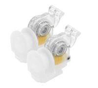 TOYANDONA 2 Piezas Mecanismo de Control de Inclinación para Persianas Horizontales Enrollador de Cordón Antienredos Compatible con Varillas Hexagonales Silencioso y Resistente para Cortinas