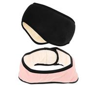 TOYANDONA 2 Piezas Orejeras de Algodón Aislamiento Engrosado Frío, Ajustables y Cómodas para Hombres y Mujeres, Protección contra Viento y Sonido en Invierno