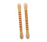TOYANDONA 2 Piezas Palo De Tambor De Madera De Langosta Herramientas Para Accesorios Palillos Perchas De Servicio Pesado Ganchos Con Ganchos Llaves Comerciales Gancho De Cinta Plastico